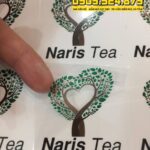 Mẫu Tem Nhãn Naris tea