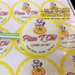 Mẫu Tem Nhãn Pizza TCHII