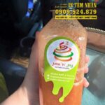 Mẫu Tem Nhãn juice and joy