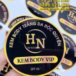 In decal dán bao bì sản phẩm