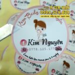 Mẫu Tem Nhãn kem body Kim Nguyên