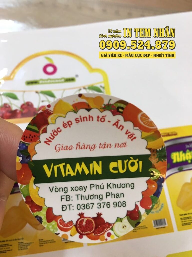 MIỄN PHÍ THIẾT KẾ TEM NHÃN 🔥🔥 Zalo 0909524879