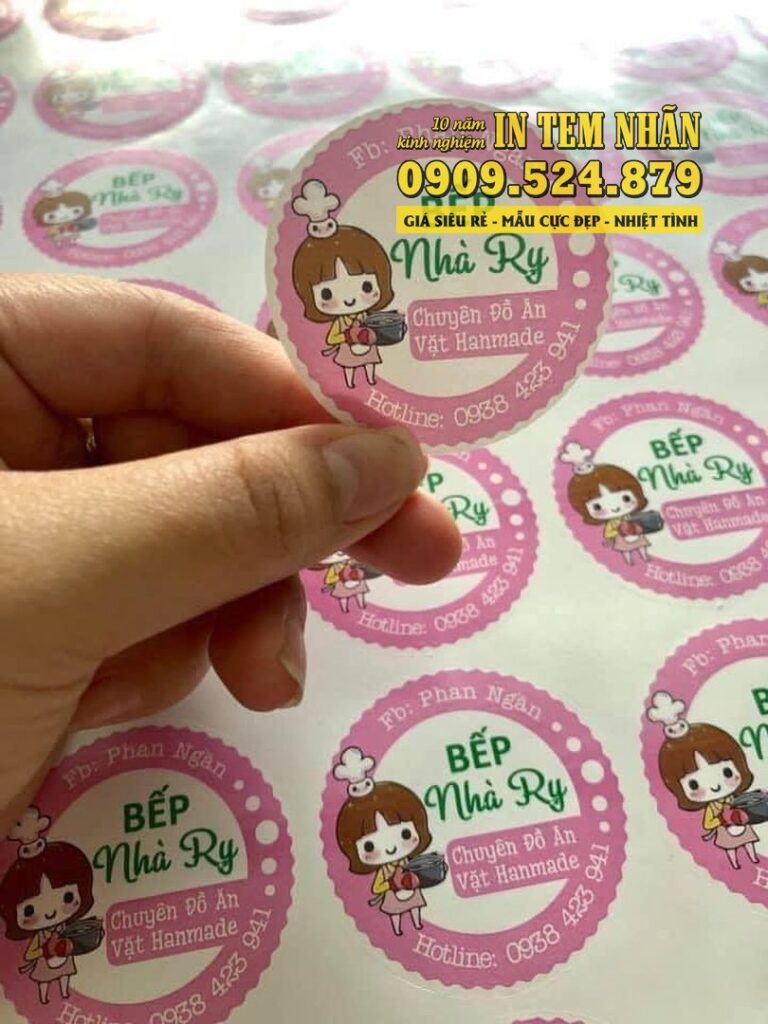 In decal tại quận 8 – In nhãn decal dán giá rẻ tại tp.HCM